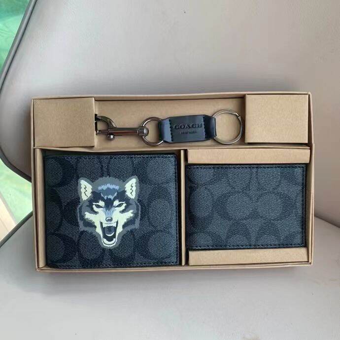 coach wolf wallet price