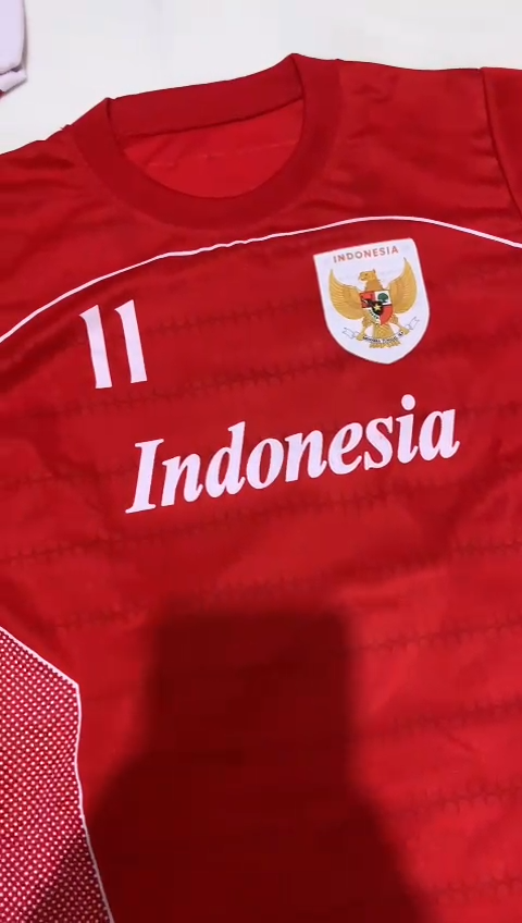 Jersey Timnas Indonesia 2025 umur 6 bulan - 15 tahun Terbaru /