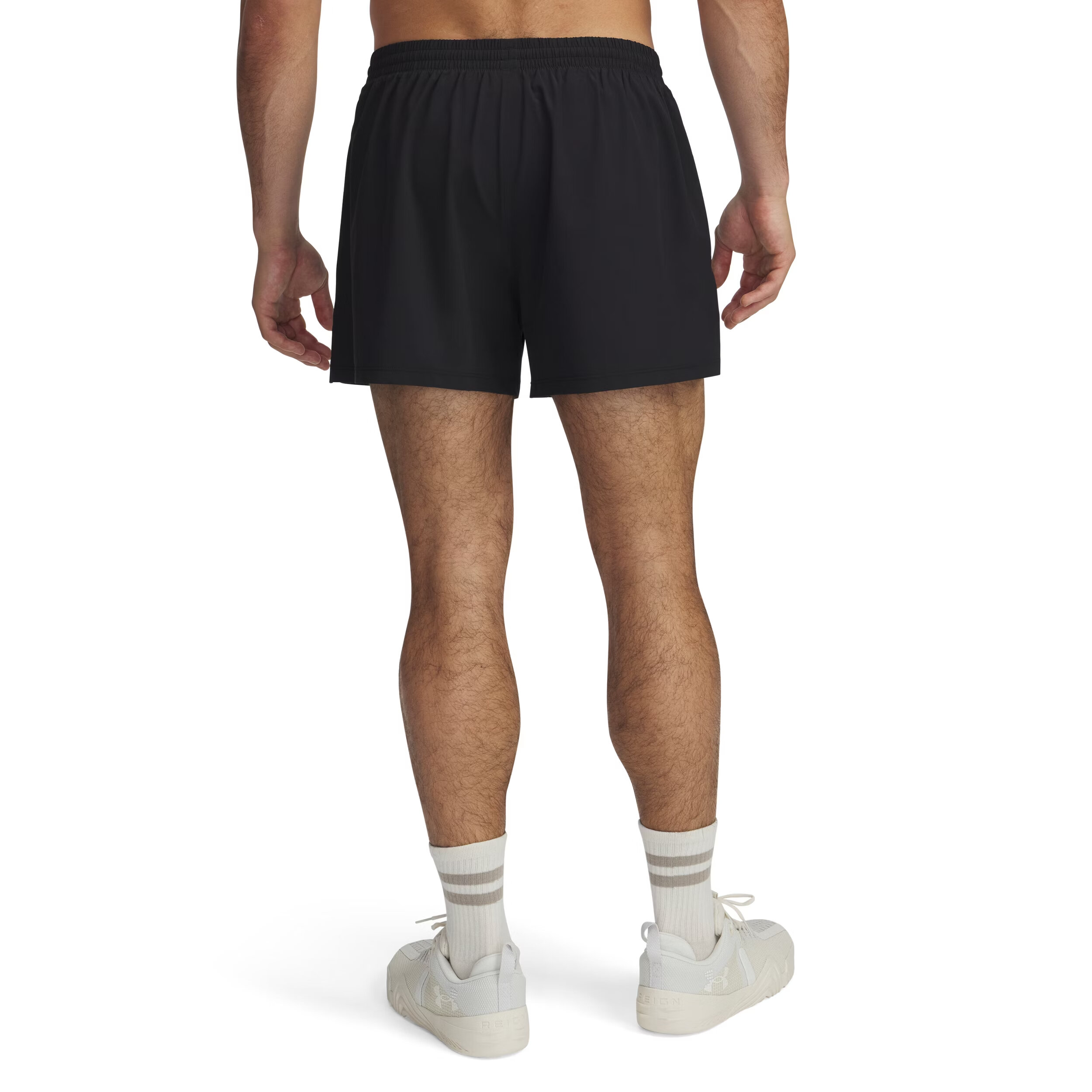 شورت UA Meridian Woven 4 للرجال من Under Armour - أسود (001)