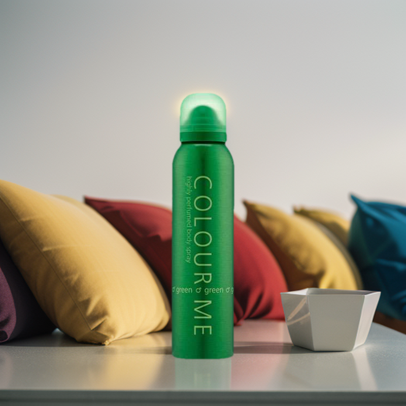 COLOUR ME highly perfumed body spray (Green) 150ml | Daraz.lk
