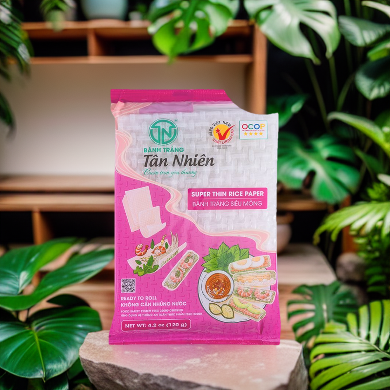 Bánh tráng siêu mỏng Tân Nhiên 120 gram