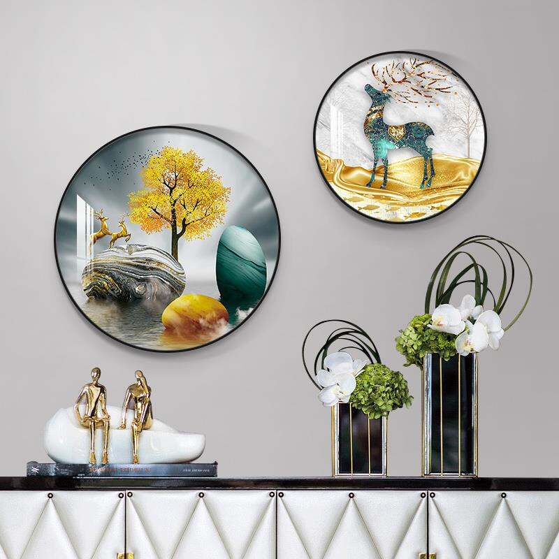 Light Luxury Entrance Painting Modern Minimalist Corridor ...