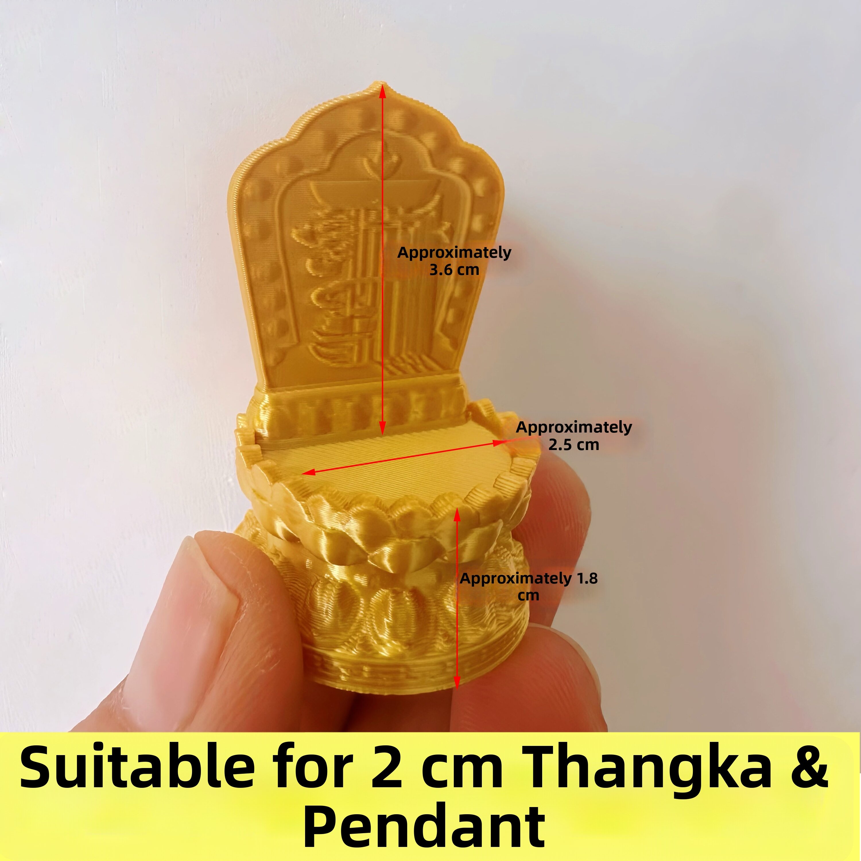 Display Worship Base for Pendants and Buddha Statues