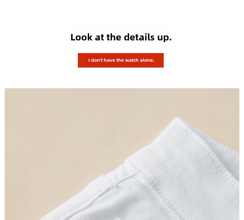 High Waist Slim Fit Women's Jeans White Small Foot Skinny Elastic Long Pants Cotton Polyester Blend Four Seasons Universal · v2