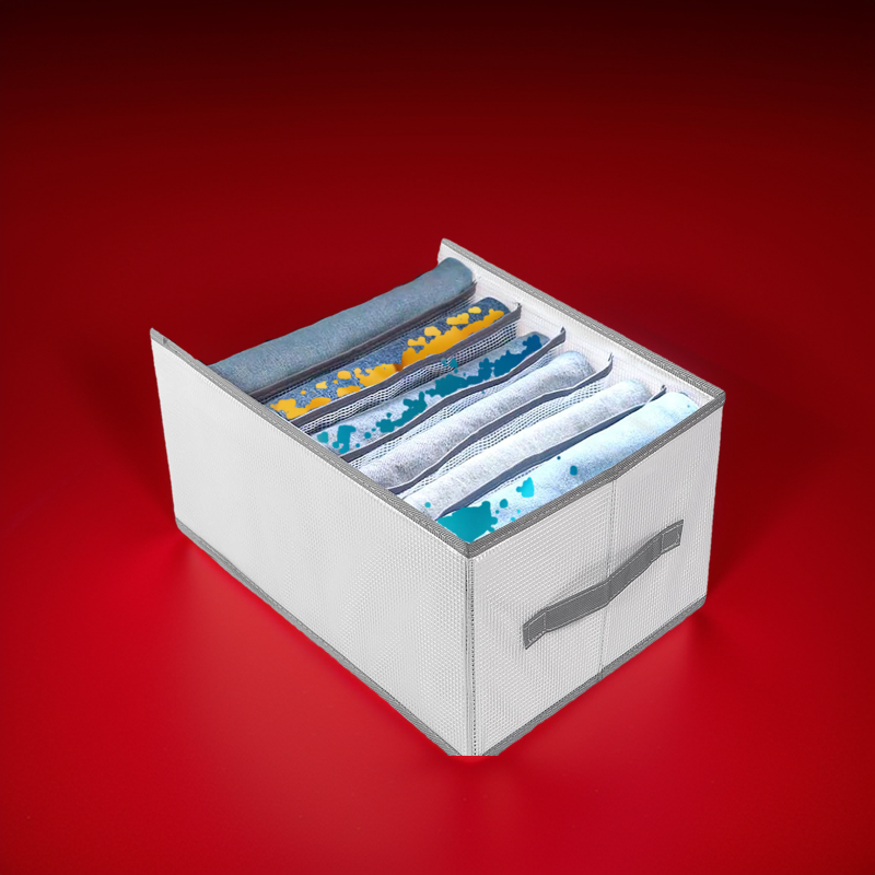 Clothes Storage Box Foldable Drawer Organizer. 