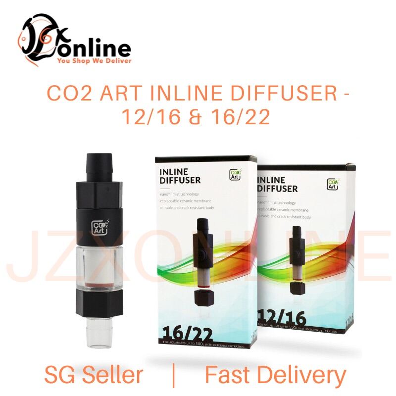 Co2art best sale inline diffuser