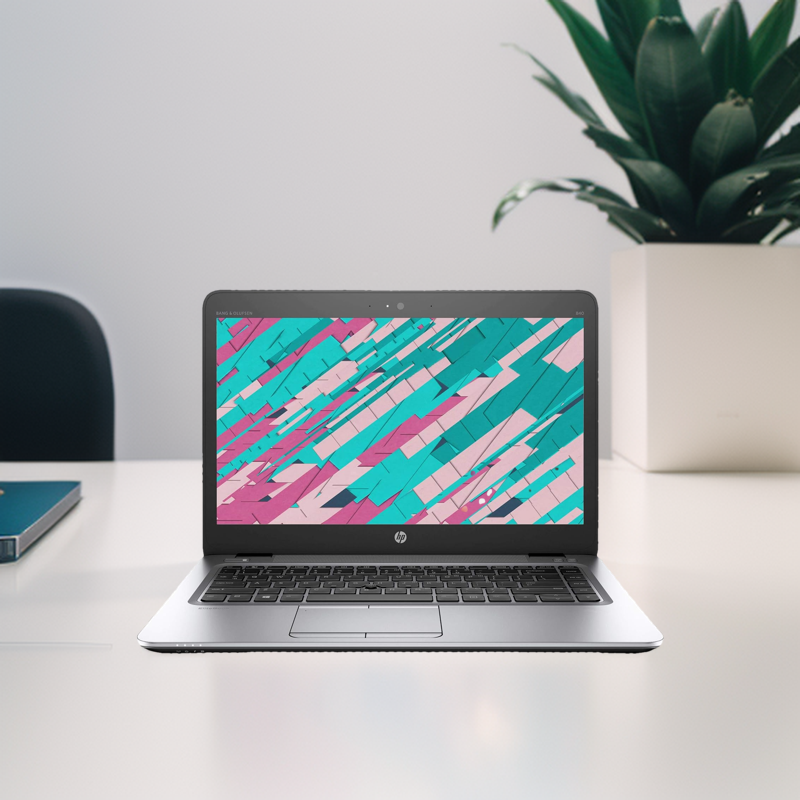 HP EliteBook 840 G4 | Intel Core i5-7200U | 7th Gen 2.50GHz - 2.71GHz | 8GB DDR4 RAM | 128GB SSD + 500 HDD | Windows 10 Pro. 