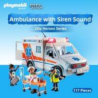 Playmobil | Policeman Ambulance Assembly Model Childrens Toy