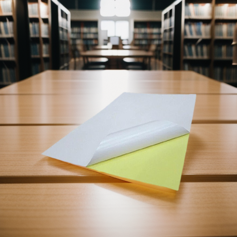 White Matt Sticker Paper for Printer. 