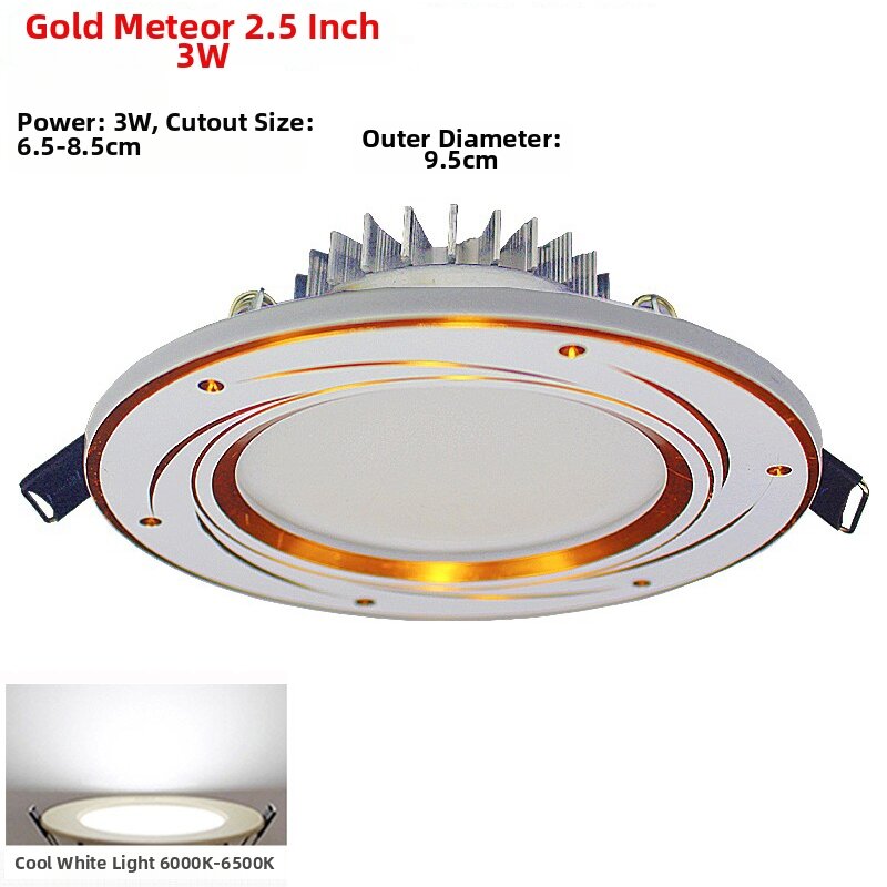 Super Thin Recessed LED Downlight 5W