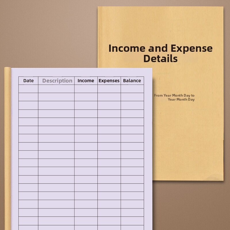 Financial Management Cash Accounting Account Book