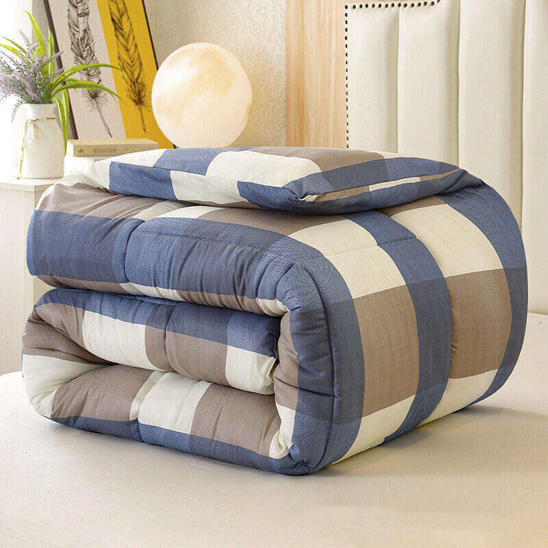 Chăn hè COTTON POLY trần bông 3 lớp kích thước 1m6x2m, mền mùa hè thu đắp được 2 mặt họa tiết đơn giản
