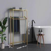 yishujia office | Bathroom Floor Towel Rack