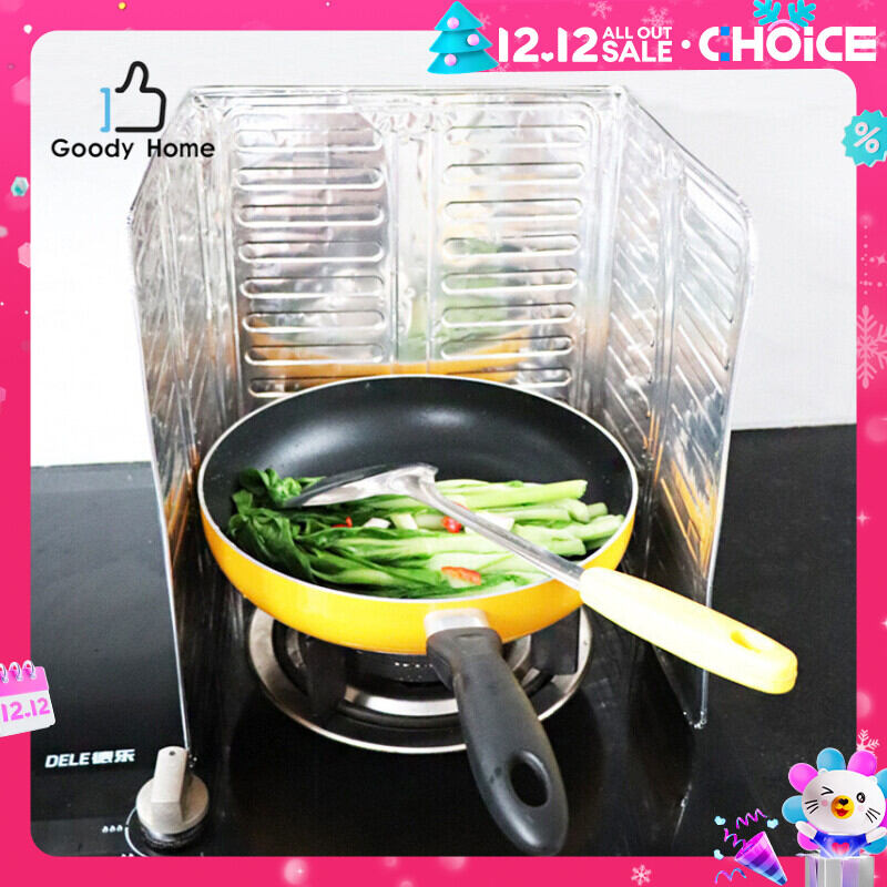 Goody Home แผ่นอลูมิเนียมฟอยล์กันน้ำมันกระเด็น ลักษณะ 3 แผ่นพับ ขนาดแผ่นละ 28 * 32.5 Cm. ราคา 37 บาท*ส่งฟรี