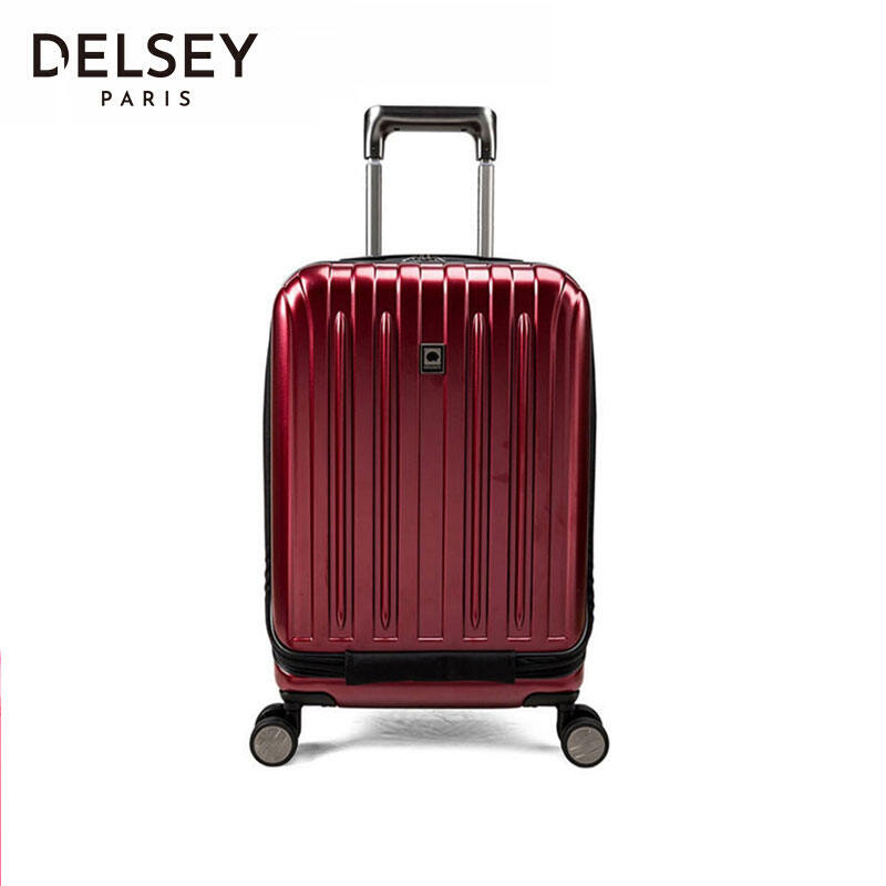 delsey red carry on