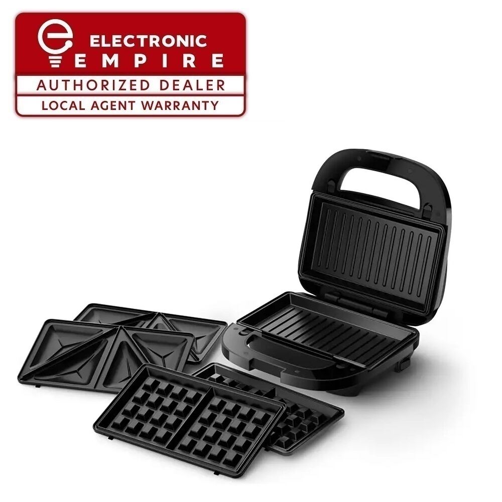 Snack Maker Sandwichera Braun Braun SM5001 SnackMaker Black Lazada