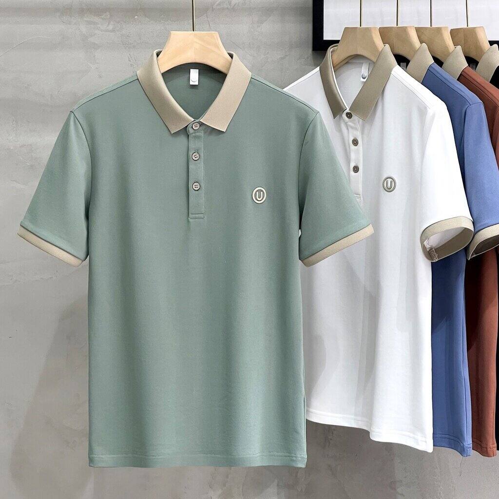 Mùa hè Áo polo đánh golf t Áo sơ mi cho cotton thường ngày nam Áo Polo ngắn tay cho người đàn ông