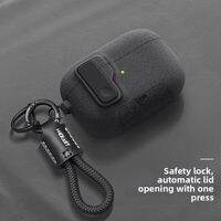 YOUSIDUN | High-Quality Locking Case for AirPods Pro 3 & 4