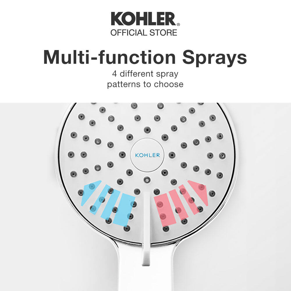 KOHLER Citrus 4-Way Handshower (Eco) K-12861T-E2-CP. 
