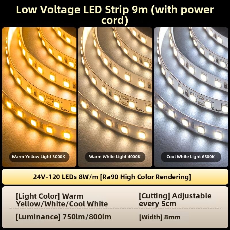 Philips | COB 24V Low Voltage Self-Adhesive LED Strip Light