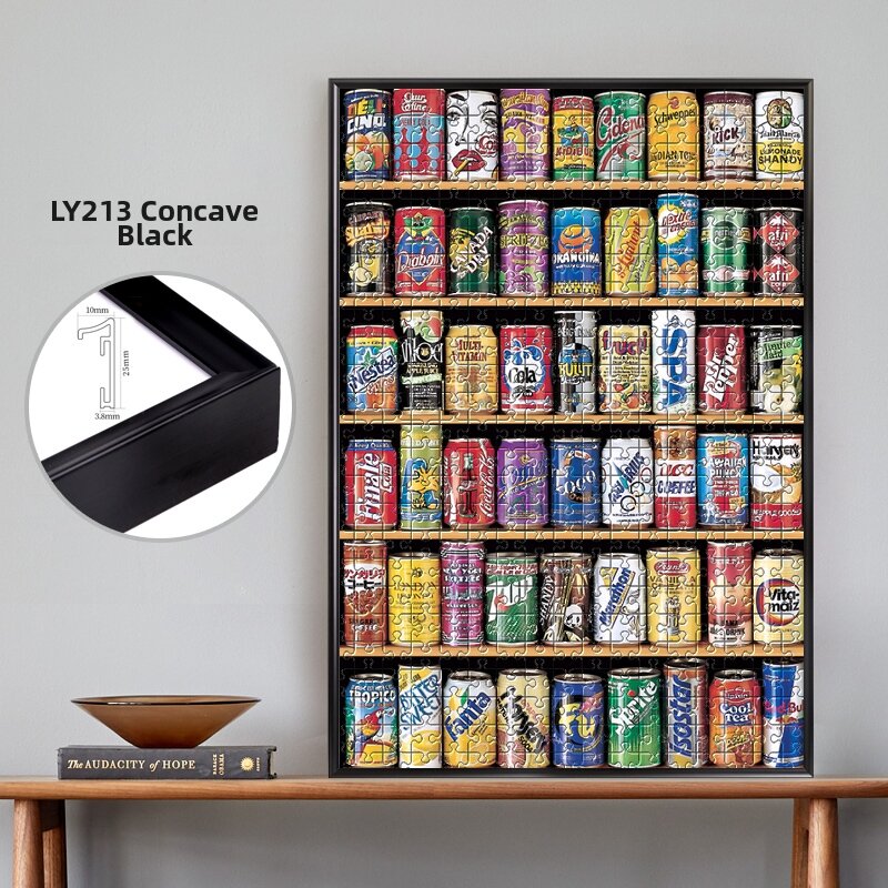 LINYI | Real Wood Jigsaw Puzzle Frame 1000 Pieces 50x70cm