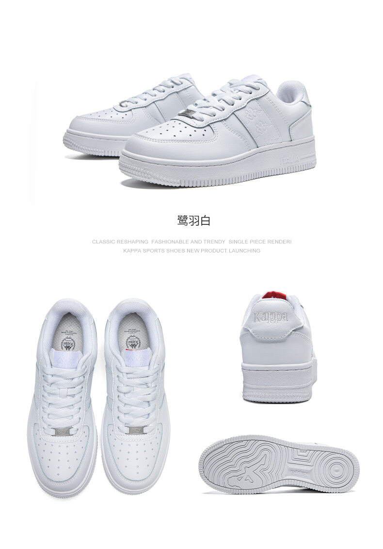 Kappa Women's Thick Bottom Slip-On Sneakers Casual Sport Shoes Original Design Summer 2025 Fashion Youth Cross Strap · v6