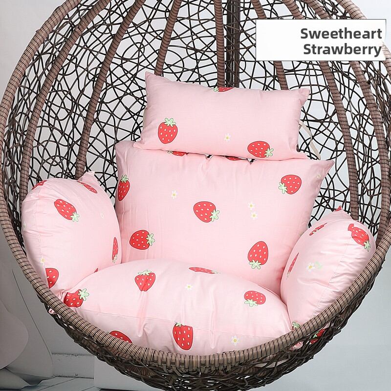 Thickened Hanging Chair Pad Replaceable Washable Nest Swing Mat Hanging Chair Pad Vine Chair Floor Cushion Modern Simplicity
