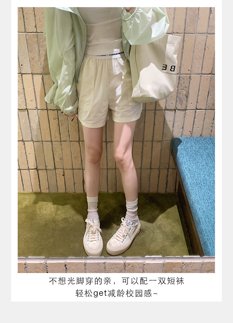 Women's Low Top round Toe Laced Canvas Shoes Thick Bottom Cross Pattern White Sneakers Worn in Dirty Looking Shoes · v11