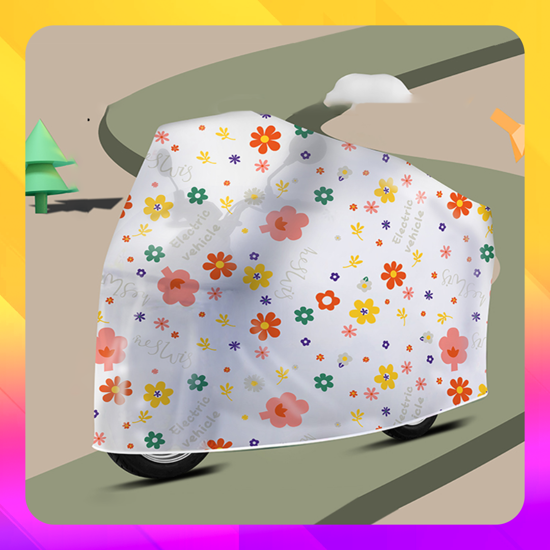 W2 Cover Motor Motif Print Lucu Anti UV Anti Air Proteksi Maksimal | Cover Motor | Aksesoris Motor | COD Harga 7,900 rupiah*Gratis Ongkir