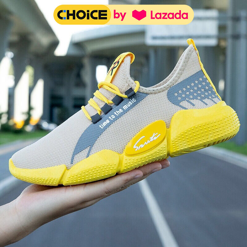 รองเท้าผ้าใบผู้ชายแบบสวม พื้นนิ่มใส่สบาย รุ่นF-100 ราคา 94 บาท*ส่งฟรี
