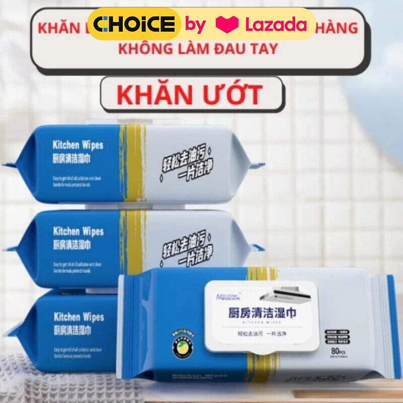 Khăn ướt lau bếp lau đồ đa năng 650gr