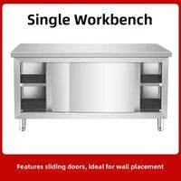 TUOMIU | 304 Stainless Steel Kitchen Storage Cabinet