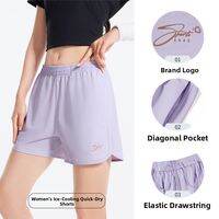 Erke | Womens Quick-Dry Sports Shorts for Running Badminton and Fitness
