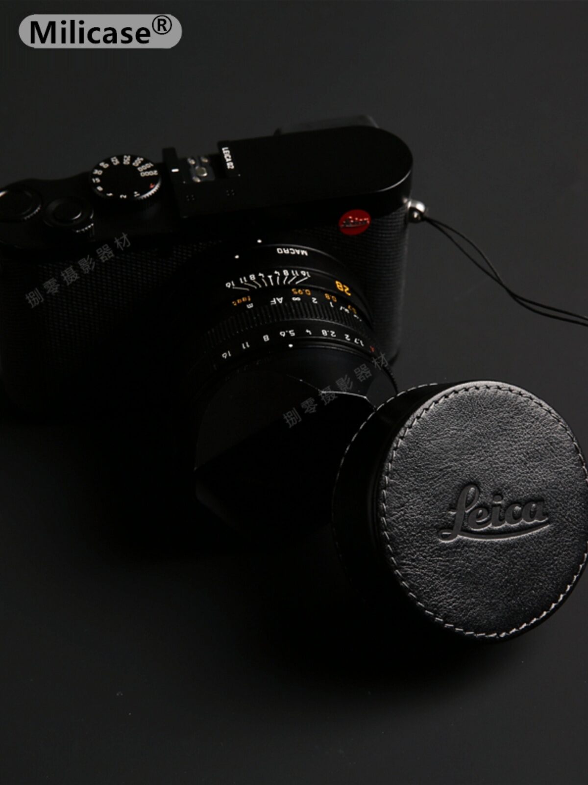 Haoge Metal Lens Hood Shade For Leica Q3 Q3 43 Q2 Q-P QP Q Typ 116 Typ116 Camera Silver LH-LQOS - View #7