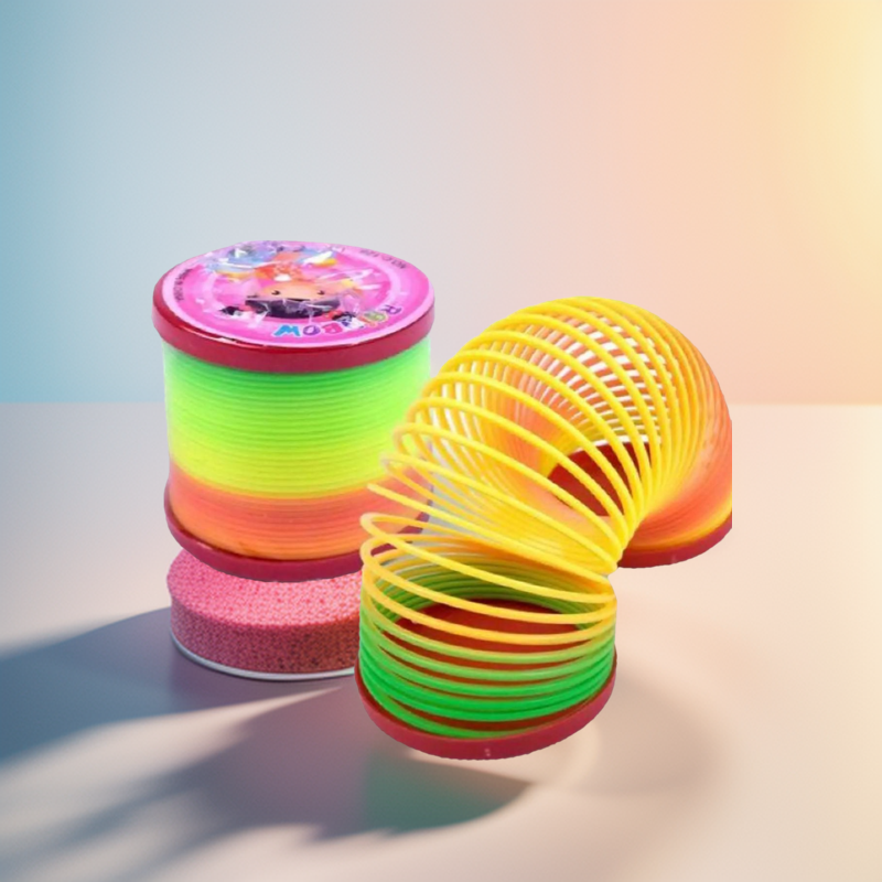 Magic Slinky RAINBOW Springs Bounce Fun Toy For Kids. 