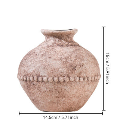 Wabi Sabi Vintage Ceramic Vase