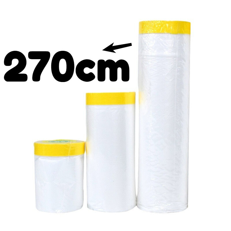 Dust Proof Plastic Sheeting for Furniture & Floors -Extra Large Cover Paint Protection Film for Renovation Moving Dorm