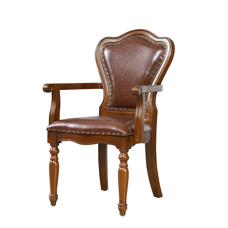 American round Dining Tables and Chairs Assemblage Zone Turntable All Solid Wood 1.5 M Dining ...