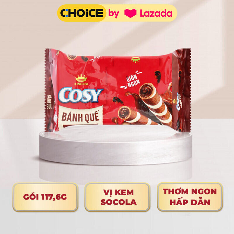 Bánh Quế Cosy Vị Kem Socola - Gói 126G