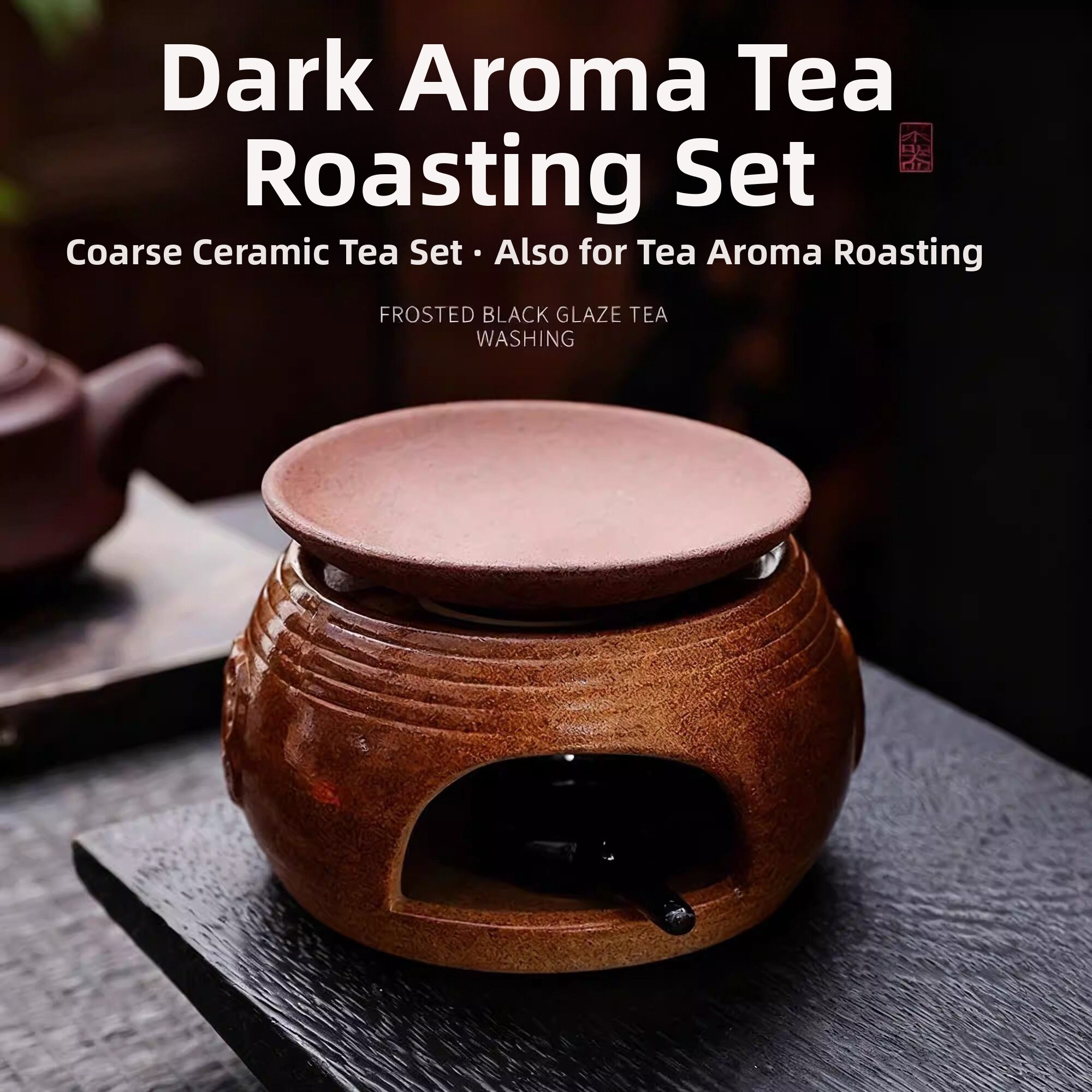 Retro Ceramic Incense Burner Home Use Essential Oil Aromatherapy Coffee Grounds Tea Roasting Oil Diffuser Fragrance Lamp