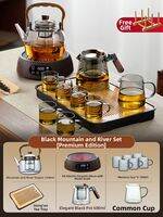 YIHUTEA | Heat Resistant Thickened Glass Tea Pot