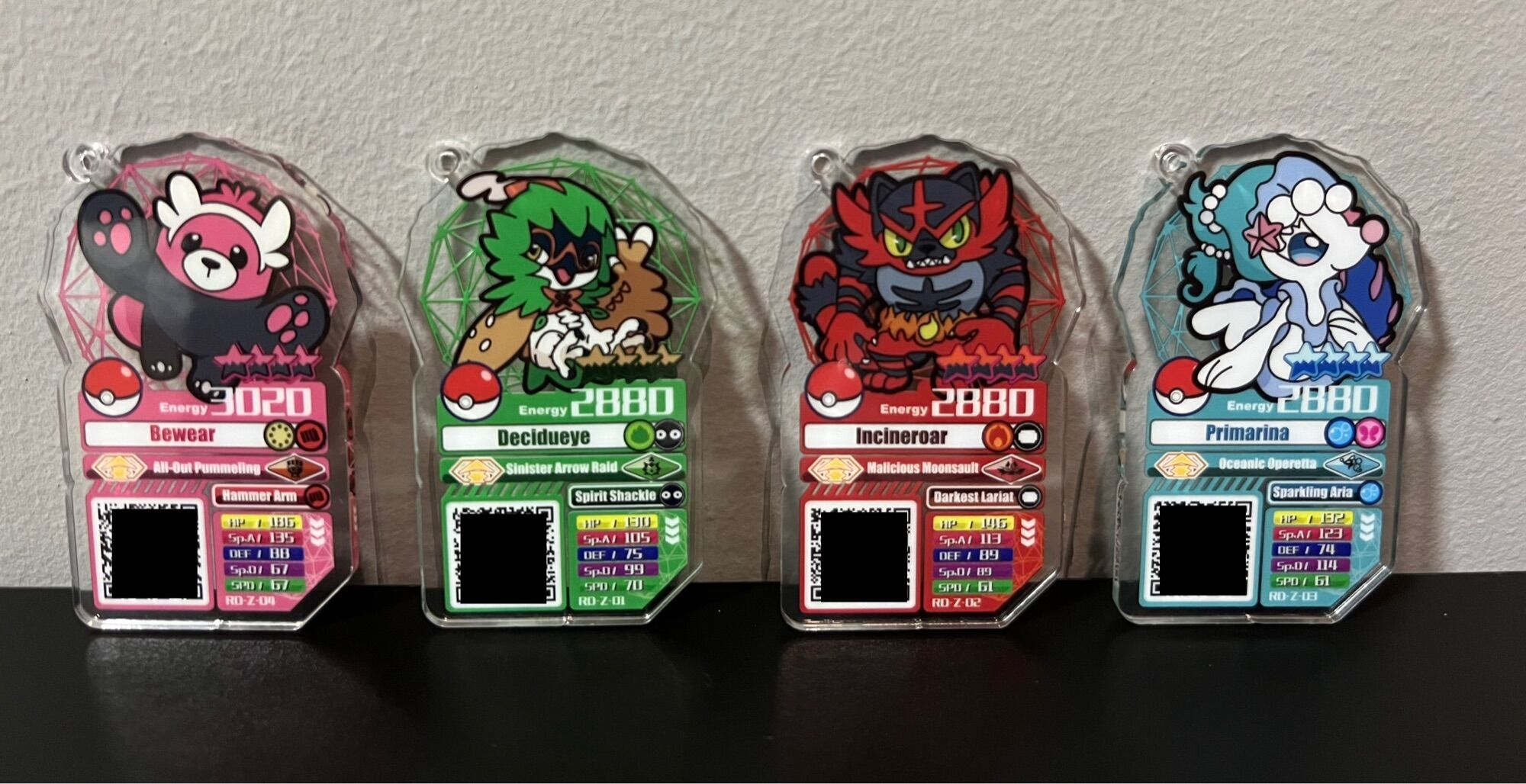 Pokemon Gaole 4 Keychains Lazada Singapore