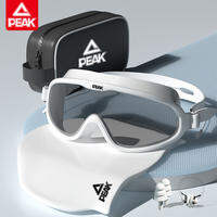 PEAK | Waterproof Fogproof HD Myopia Swimming Goggles Large Frame