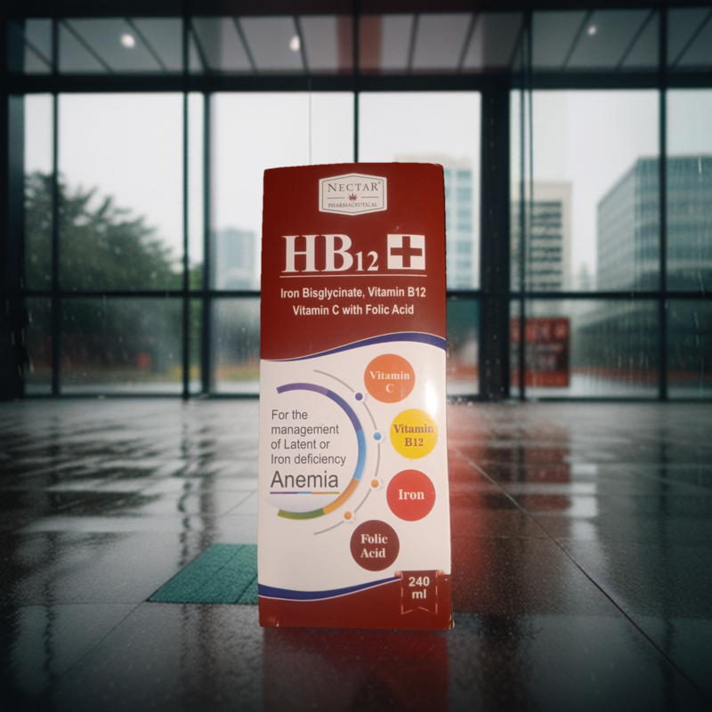 HB12+ Iron Deficiency and Fresh Blood Booster Supplement. 