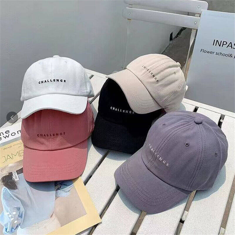 Embroidered Soft Top Baseball Cap for Outdoor Sun Protection