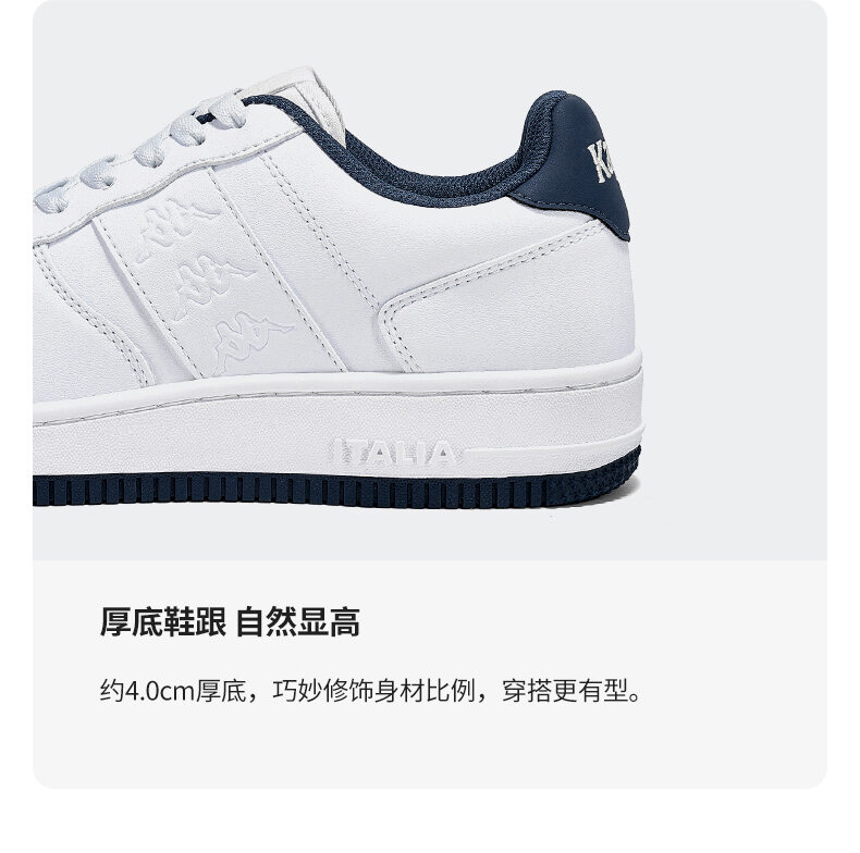 Kappa Women's Thick Bottom Slip-On Sneakers Casual Sport Shoes Original Design Summer 2025 Fashion Youth Cross Strap · v6
