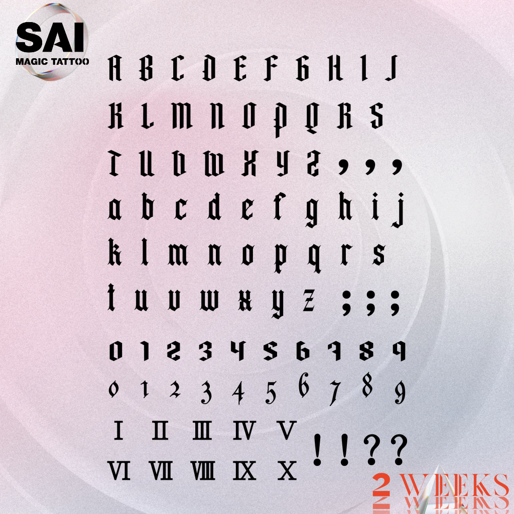 Hình xăm giả tạm thời SAI MAGIC - 15cm × 11cm, không thấm nước, bền lâu (sản phẩm 149) - INTL