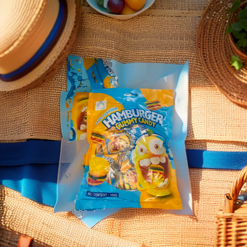 Kẹo dẻo Hamburger 300g