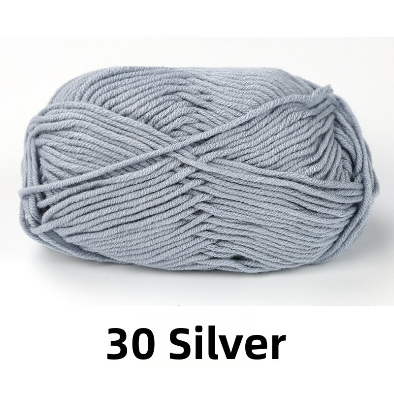 Soft Chunky Milk Cotton Yarn for Crochet and DIY