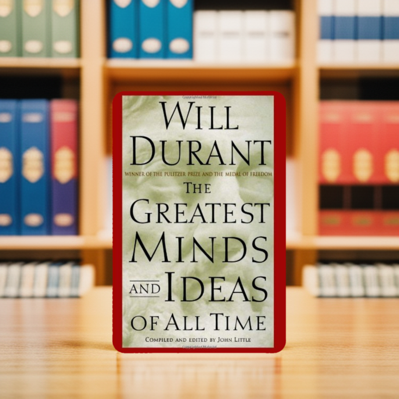 The Greatest Minds and Ideas of All Time By Will Durant. 
